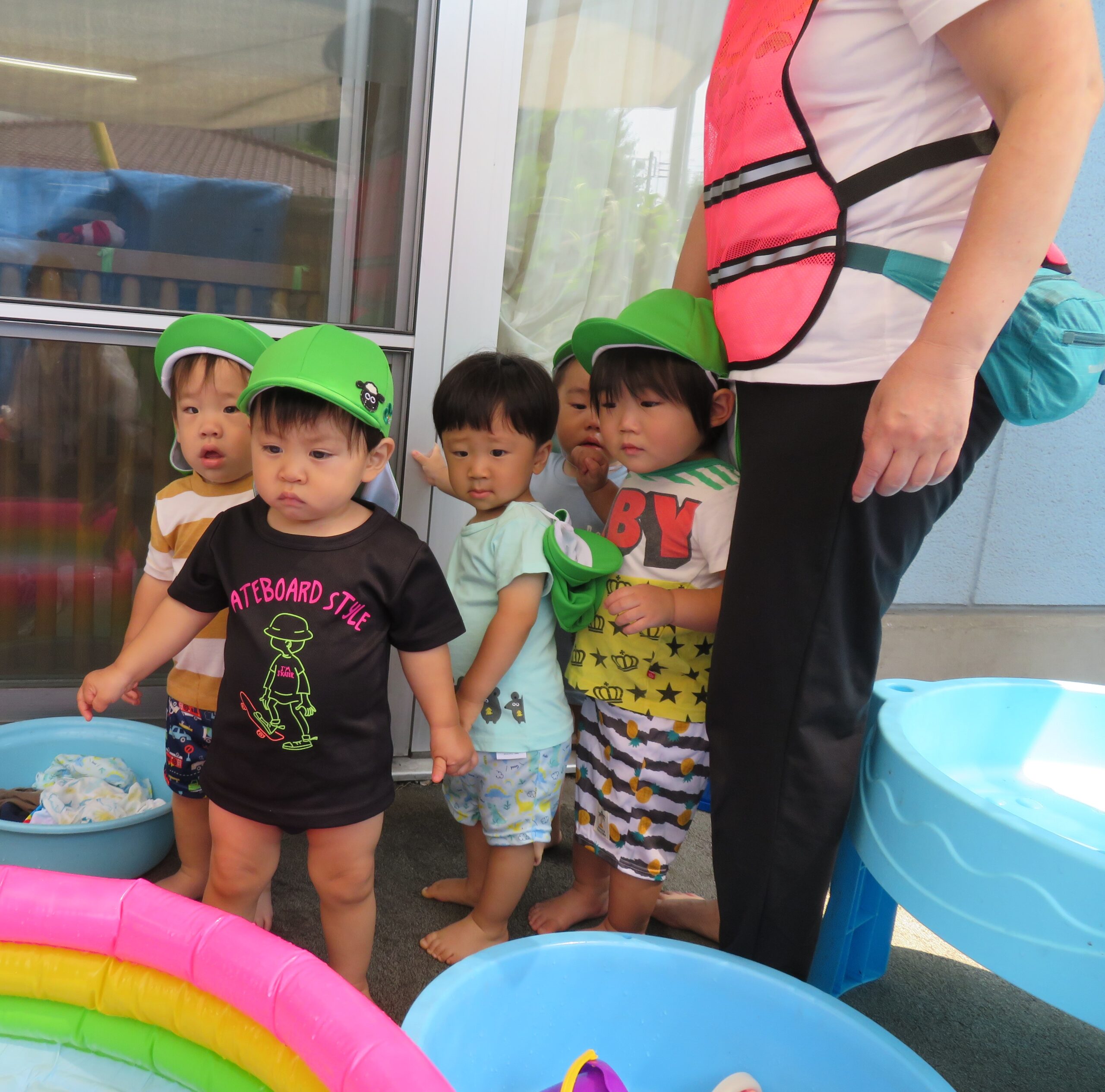 １歳児🐿組水遊び | だいしの里保育園 スタッフブログ | 馬島福祉会